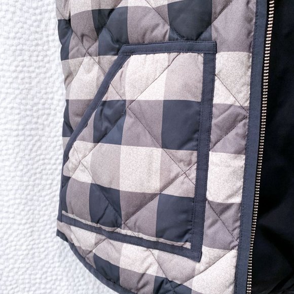 J. Crew Quilted Plaid Vest - Picture 4 of 5
